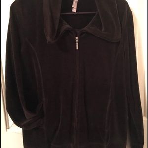 Ladies lightweight velour jacket White Stag brand Size Small